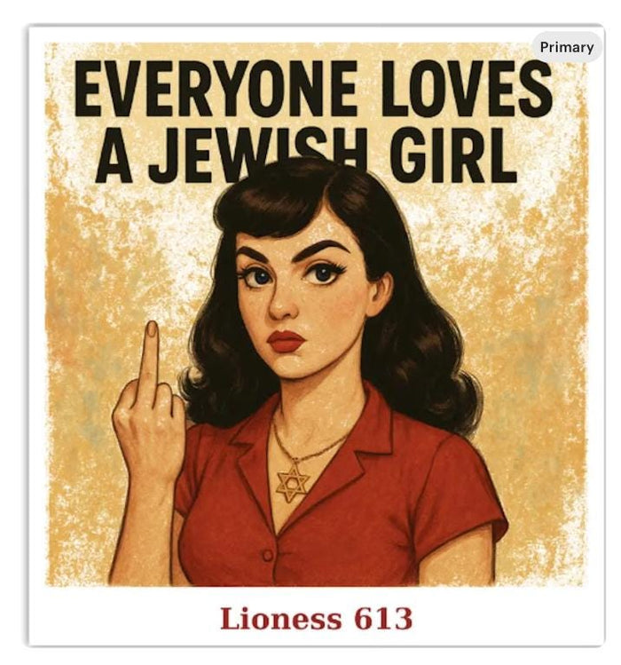 Everyone Loves a J Girl - Sticker (Square)