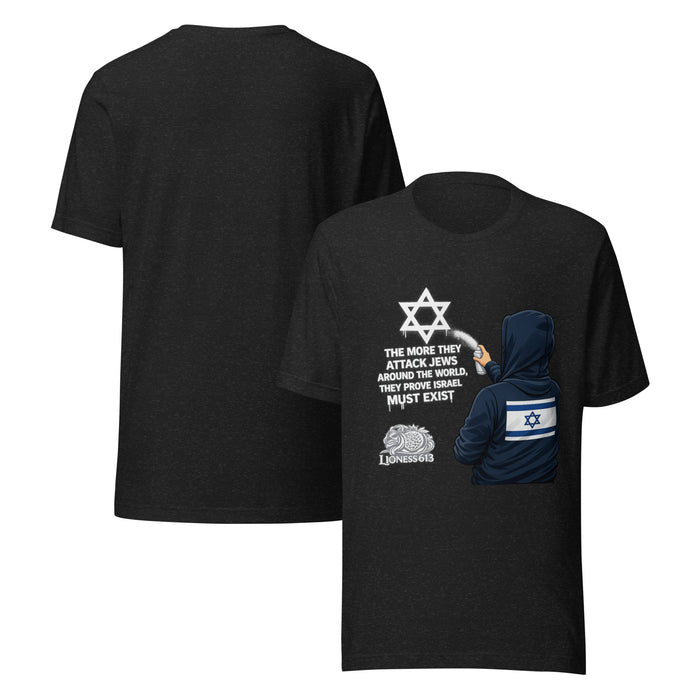 A Case for Israel - Graffiti Unisex T-shirt (multiple colors)